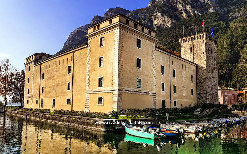 The historic Rocca fortification in Riva del Garda