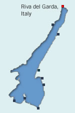 Lake Garda map